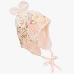 Sofija-قبعة قطنية زهرية للبنات | Childrensalon Outlet