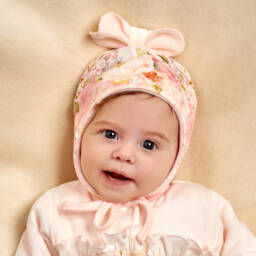 Sofija-قبعة قطنية زهرية للبنات | Childrensalon Outlet