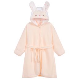 Sofija-روب حمّام قطن تيري لون زهري للبنات | Childrensalon Outlet