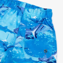 Soli Swim-شورت سباحة للأولاد بنقشة أسماك القرش | Childrensalon Outlet