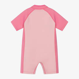 Soli Swim-Girls Pink Short Wet Suit | Childrensalon Outlet