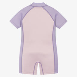 Soli Swim-مايوه بناتي بلون وردي بنفسجي زاهي | Childrensalon Outlet