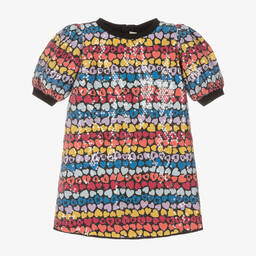 Sonia Rykiel Paris-Girls Black Sequin Heart Dress | Childrensalon Outlet