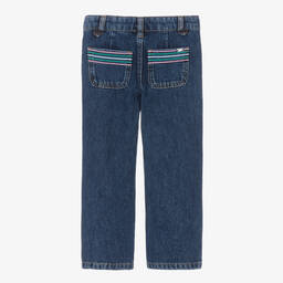 Sonia Rykiel Paris-جينز قطن دنيم لون أزرق للبنات | Childrensalon Outlet