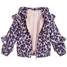 Sonia Rykiel Paris-Girls Blue Windbreaker Jacket | Childrensalon Outlet