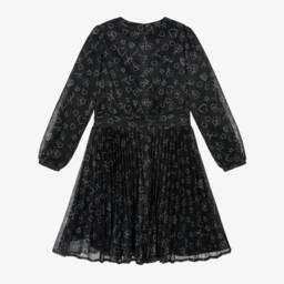 Sonia Rykiel Paris-Girls Glitter Heart Pattern Dress | Childrensalon Outlet