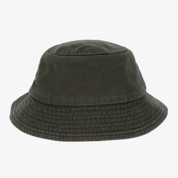 Sonia Rykiel Paris-Girls Green Cotton Bucket Hat | Childrensalon Outlet