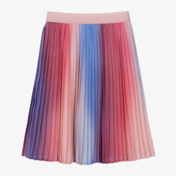 Sonia Rykiel Paris-Girls Multicolour Pleated Chiffon Skirt | Childrensalon Outlet