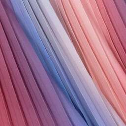 Sonia Rykiel Paris-Girls Multicolour Pleated Chiffon Skirt | Childrensalon Outlet