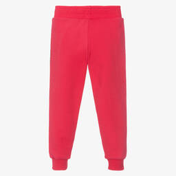 Sonia Rykiel Paris-Girls Pink Cotton Sequin Joggers | Childrensalon Outlet