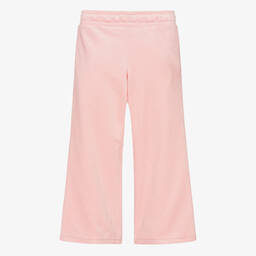 Sonia Rykiel Paris-Розовые велюровые джоггеры | Childrensalon Outlet
