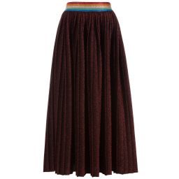 Sonia Rykiel Paris-Girls Red Glitter Skirt | Childrensalon Outlet