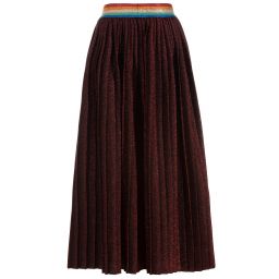 Sonia Rykiel Paris-Girls Red Glitter Skirt | Childrensalon Outlet