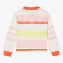 Sonia Rykiel Paris-كنزة قطنية مخططة للبنات | Childrensalon Outlet