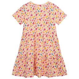 Sonia Rykiel Paris-Розовое платье из хлопкового джерси | Childrensalon Outlet