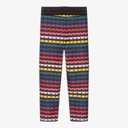 Sonia Rykiel Paris-Легинсы радужной расцветки со звездами | Childrensalon Outlet