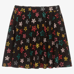 Sonia Rykiel Paris-تنورة تينز بناتي قطن لون أسود | Childrensalon Outlet