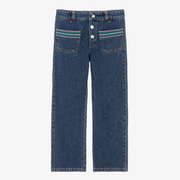 Sonia Rykiel Paris-Teen Girls Blue Denim Jeans | Childrensalon Outlet
