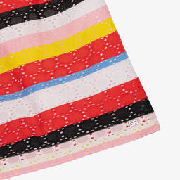 Sonia Rykiel Paris-Teen Girls Embroidered Cotton Skirt | Childrensalon Outlet