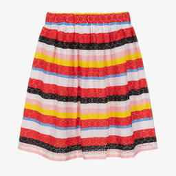 Sonia Rykiel Paris-Teen Girls Embroidered Cotton Skirt | Childrensalon Outlet