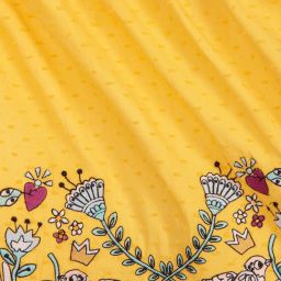Sonia Rykiel Paris-Yellow Embroidered Blouse | Childrensalon Outlet