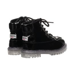 Sophia Webster Mini-Black Patent Leather Boots | Childrensalon Outlet