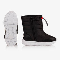 Sophia Webster Mini-Girls Black Riva Snow Boots | Childrensalon Outlet