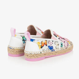 Sophia Webster Mini-Girls Ivory Butterfly Espadrilles | Childrensalon Outlet
