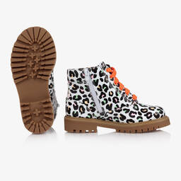 Sophia Webster Mini-Girls Leopard Print Tia Boots | Childrensalon Outlet