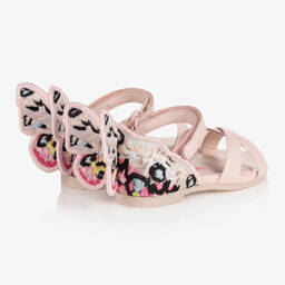 Sophia Webster Mini-Girls Pale Pink Chiara Sandal | Childrensalon Outlet