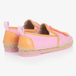 Sophia Webster Mini-Girls Pink Butterfly Espadrilles | Childrensalon Outlet