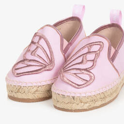 Sophia Webster Mini-اسبادريل كانفاس لون زهري للبنات | Childrensalon Outlet