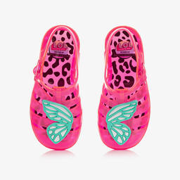 Sophia Webster Mini-Girls Pink LOL Surprise Jelly Sandals | Childrensalon Outlet