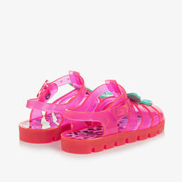 Sophia Webster Mini-Girls Pink LOL Surprise Jelly Sandals | Childrensalon Outlet