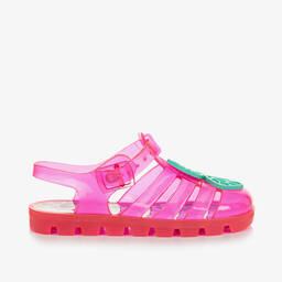 Sophia Webster Mini-Girls Pink LOL Surprise Jelly Sandals | Childrensalon Outlet