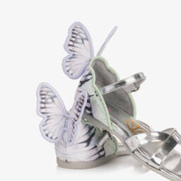 Sophia Webster Mini-Girls Shimmering Chiara Butterfly Sandals | Childrensalon Outlet