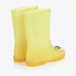 Sophia Webster Mini-Girls Yellow Rio Rain Boots | Childrensalon Outlet