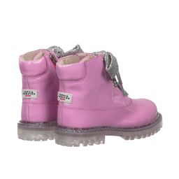 Sophia Webster Mini-Pink Rococo Leather Boots | Childrensalon Outlet