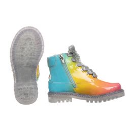 Sophia Webster Mini-Rococo Rainbow Leather Boots | Childrensalon Outlet