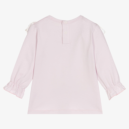 Sophie la Girafe-Сиреневый хлопковый топ с оборкой для малышей | Childrensalon Outlet
