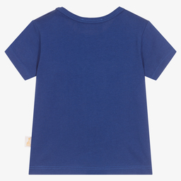 Sophie la Girafe-Синяя хлопковая футболка для малышей | Childrensalon Outlet