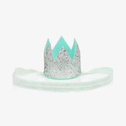 Souza-طوق للرأس تاج لون فضّي (24 سم) | Childrensalon Outlet