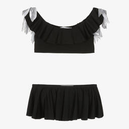 Stella Cove-Girls Black & Silver Bikini | Childrensalon Outlet