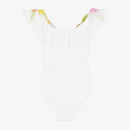 Stella Cove-مايّو لون أبيض للبنات | Childrensalon Outlet