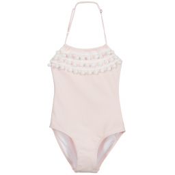 Stella Cove-Розовый купальник с помпонами | Childrensalon Outlet