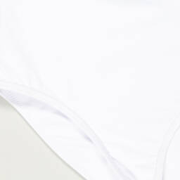 Stella Cove-Preloved Girls White Pom-Pom Swimsuit (12 years) | Childrensalon Outlet