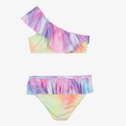 Stella Cove-مايو بيكيني تينز بناتي مزين بكشكش لون بنفسجي | Childrensalon Outlet