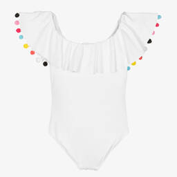 Stella Cove-مايّو بوم -بوم لون أبيض للمراهقات | Childrensalon Outlet