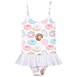 Stella Cove-White Doughnut Swimsuit | Childrensalon Outlet
