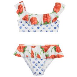 Stella Cove-Белое бикини с клубникой | Childrensalon Outlet